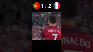 Cristiano saves Portugal  Portugal vs France imaginery shorts youtube football [upl. by Hjerpe]