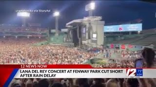 Lana Del Rey concert evacuated due to weather [upl. by Tupler]