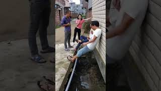 Desi comedy chinese video 🤣🤣wait for end youtubeshorts funny comedy youtubeshortsviralvideo [upl. by Lalage212]