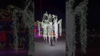 Glittering Lights Las Vegas Christmas Light Show Christmas season holiday lights [upl. by Azaleah]