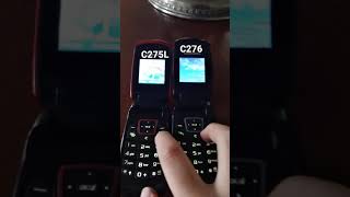 Samsung SGHC275L VS C276  speed test [upl. by Berlyn151]