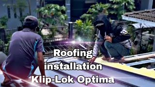 Roof installation KlipLok Optima [upl. by Ladnor136]