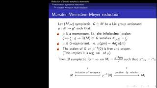 Leonid Ryvkin  Reduction of multisymplectic observables [upl. by Hosbein]