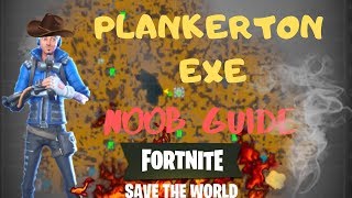 EASYHow To Finish PLANKERTON Endurance  How To Finish 30 Waves  Fortnite Save The World [upl. by Elle]