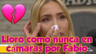 Luisa Fernanda W  LLORÓ como nunca al recordar a Fabio Legarda en homenaje por RCN 💔💔 [upl. by Ron]