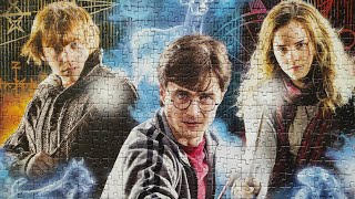 Harry Potter Hermione Granger amp Ron Weasley Jigsaw Puzzle Time Lapse harrypotter [upl. by Adnohr]