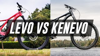 Levo vs Kenevo Head to head Specialized 2020 ebike review [upl. by Janel641]