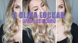 3 OLIKA LOCKAR MED LOCKTÅNG [upl. by Reynolds]