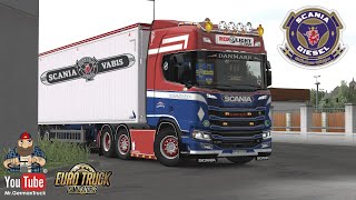 ETS2 v136 Scania R Next Gen  Mathiesen Transport  ALL Parts SkinWork [upl. by Aran]