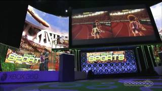 Microsoft E3 2010 Kinect Sports Demo [upl. by Yro]