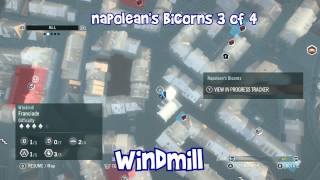 All Windmill District Napoleans Bicorns 4 Bicorns Napoleans Artillery Outfit Guide [upl. by Salita]