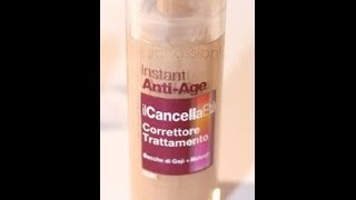 REVIEW correttore INSTANT ANTIAGE il cancella età MAYBELLINE [upl. by Brantley]