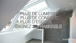 Installation Verrière de toit VELUX Évolution par DOCTB [upl. by Nnaed]