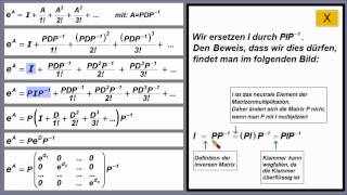 Matrixexponential durch Diagonalisierung berechnen  Teil 2  Herleitung der Lösungsformel [upl. by Inavoig446]