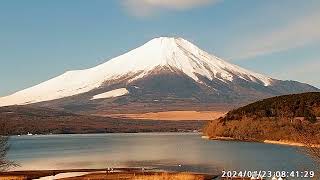 【LIVE】山中湖からの「富士山ライブカメラ」 quotmount fuji live cameraquot from Lake Yamanakako [upl. by Dorolice543]