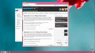 Opencart Tema Oluşturmak amp Düzenlemek  1 [upl. by Arihat]