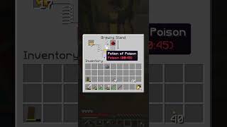 Use Poison Potions to Take Down Enemies and Survive in Minecraft  Crafting and Usage Guide [upl. by Absa]