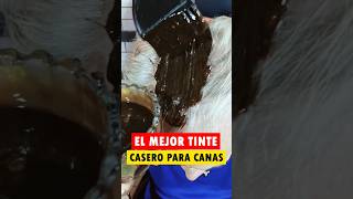 Tinte Casero para teñir las Canas de manera natural chocolate cafe cake tips tinte canas diy [upl. by Dulcia672]