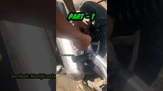 🔥Install Tractor Silencer to My Pulsar 220F shorts modified exhaust scproject pulsar bajaj [upl. by Hoehne]