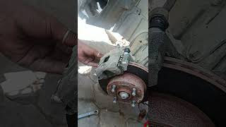 New caliper amp dispatch fitting viralshorts mechanic automobile care🔧🔧 [upl. by Eedyaj]