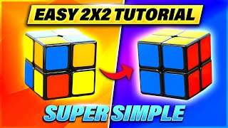 How to Solve a 2x2x2 Rubiks Cube Easiest Tutorial in High Quality [upl. by Jaquenette]