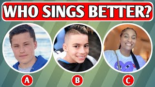 Who is Better Singer 213  Royalty Family Nidal Wonder Salish Matter Bryton Myler Kinigra Deon [upl. by Etnwahs]