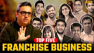 Top Five Franchise Business in India  Franchise in India  Digitalodd [upl. by Halima197]