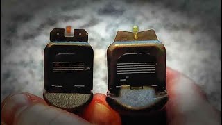 Best Night Sights for Glock XS 3 Dot Tritium vs XS Big Dot DXT 2  Which Shines Brighter [upl. by Hsiri216]