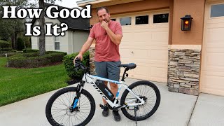 Totem Victor 20 Electric Mountain Bike Review Affordable eMTB with 350W Motor amp Shimano Gears [upl. by Damon898]