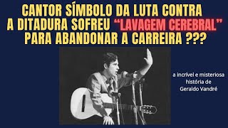 CANTOR SÃMBOLO DA LUTA CONTRA A DITADURA SOFREU quotLAVAGEM CEREBRALquot PARA ABANDONAR A CARREIRA [upl. by Nevada]