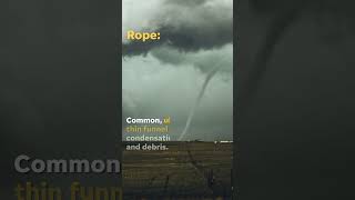 Not all tornadoes are created equally Witness their differences Shorts [upl. by Anileh393]