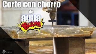 Corte con chorro de agua a presión 🚫💦😱 [upl. by Elyak745]