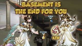 4th Naiad Basement Is The End For You  Identity V  第五人格  제5인アイデンティティV [upl. by Nnagem608]