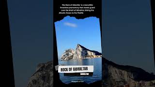 Rock of Gibraltar Gateway Between Oceans 🌍🪨 shorts shortsfeed [upl. by Lark571]