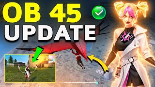 OB45 update free fire  Free Fire ob45 update full details  26 June new update free fire [upl. by Celestyna]