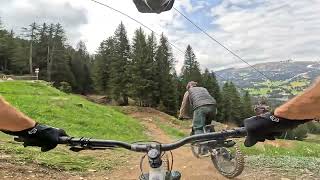 Mtb Downhill Bikepark Lenzerheide Season opening 2023 [upl. by Handal]