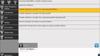 Ford Focus CMax nulstilling af DPF [upl. by Labanna]