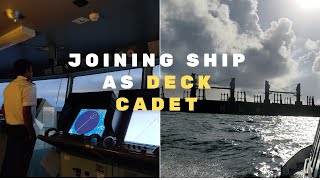 JOINING SHIP AS DECK CADET [upl. by Atival]