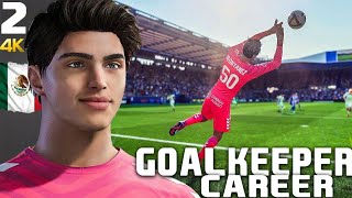 FC 25 GOALKEEPER CAREER MODE 2  CARLITO MONTANEZ🇲🇽 HIS DEBUT IN LA LIGA🚨 [upl. by Whittemore]