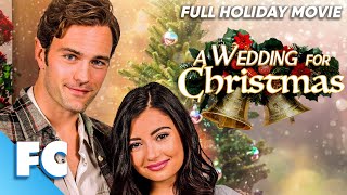 A Wedding For Christmas  Full Holiday Christmas Movie  Free HD Hallmark RomCom Film  FC [upl. by Leksehcey]