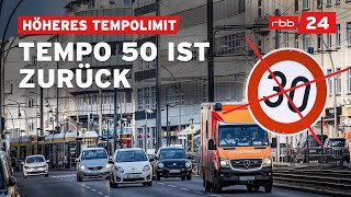 Tempolimit CDU kippt Tempo 30 auf dutzenden Berliner Straßen [upl. by Dudden]