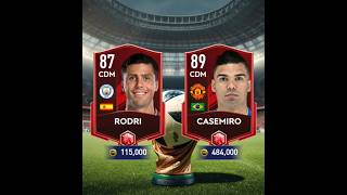 Rodri🇪🇸 vs Casemiro🇧🇷fifamobile fifarenderz fifa23 [upl. by Shaylah519]