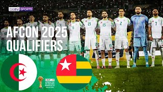 Algeria vs Togo  AFCON 2025 Qualifiers HIGHLIGHTS  101024  beIN SPORTS USA [upl. by Atinahc]