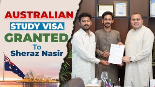 03 June 2024 Australian Study Visa Granted  Sheraz Nasir Complete Profile  Visa Apply amp Grant Date [upl. by Kleiman304]