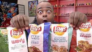 WEIRD LAYS CHIPS TASTE TEST [upl. by Ladnik]