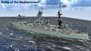 Battle of the Mediterranean  Gates of Hell Naval Battle [upl. by Lucias501]