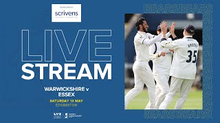 🔴 LIVE  Warwickshire v Essex  County Championship  Day Three [upl. by Valdemar639]