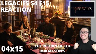 LEGACIES S4 E15 EVERYTHING THAT CAN BE LOST MAY ALSO BE FOUND REACTION 4X15 THE MIKAELSONS RETURN [upl. by Niuqram]