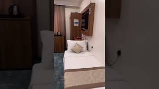 Manar Al Huda Hotel In Makkah Hijra Road 400Mtr travel makkahhotels umrah love vlog story [upl. by Eelarak]