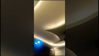 stylish room false ceiling wardrobe or bed 👍🙏 tranding video interiordesign viralshorts [upl. by Atived]